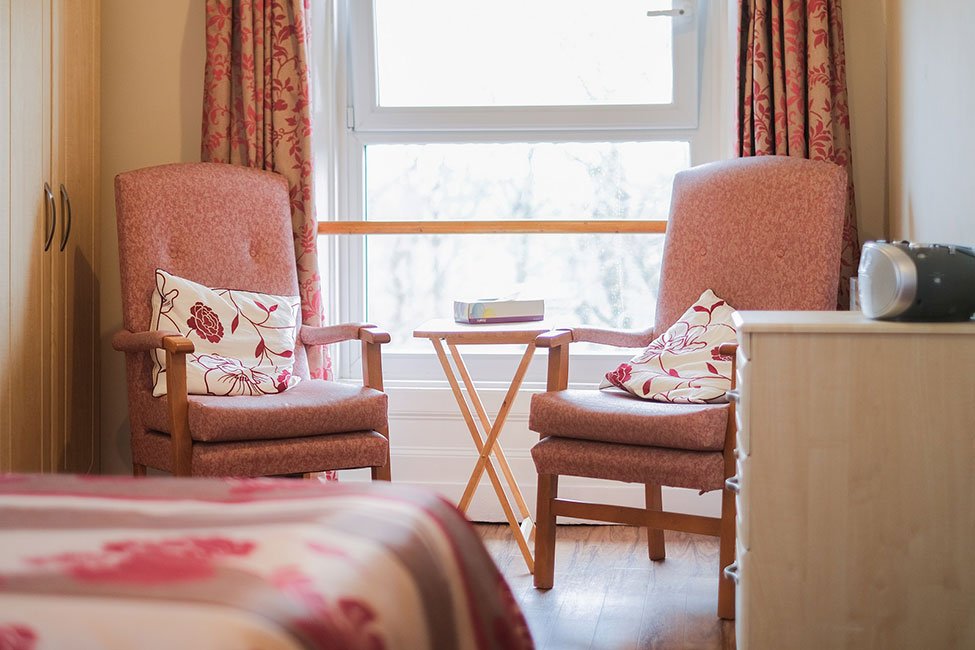 Cedar House seating area