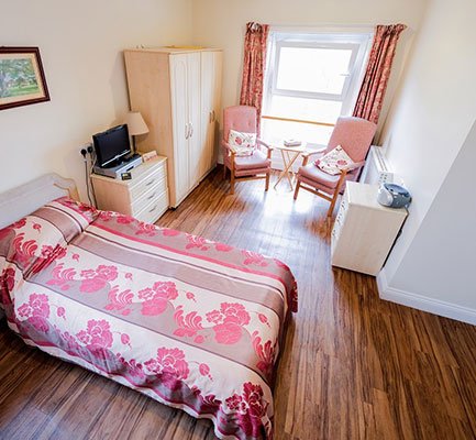 Example Cedar House Care Home Bedroom
